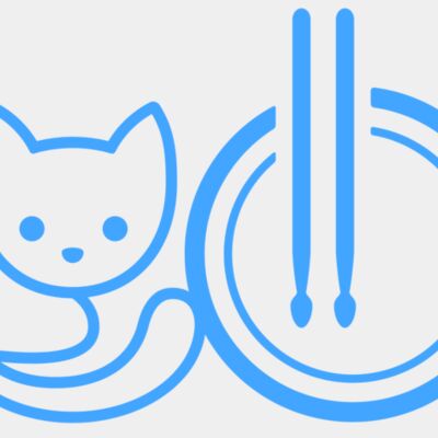 CatWallDrums Logo Blue Thumbnail